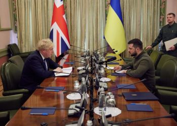 Борис Джонсон и Владимир Зеленский. Фото: Telegram