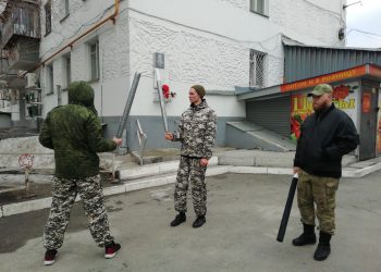 Члены челябинского Хуторского казачьего общества «Южный». Фото: ВКонтакте