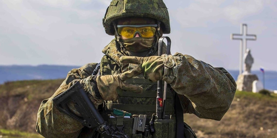 Военнослужащий ВС России, участвующий в спецоперации на Украине. Фото: mil.ru