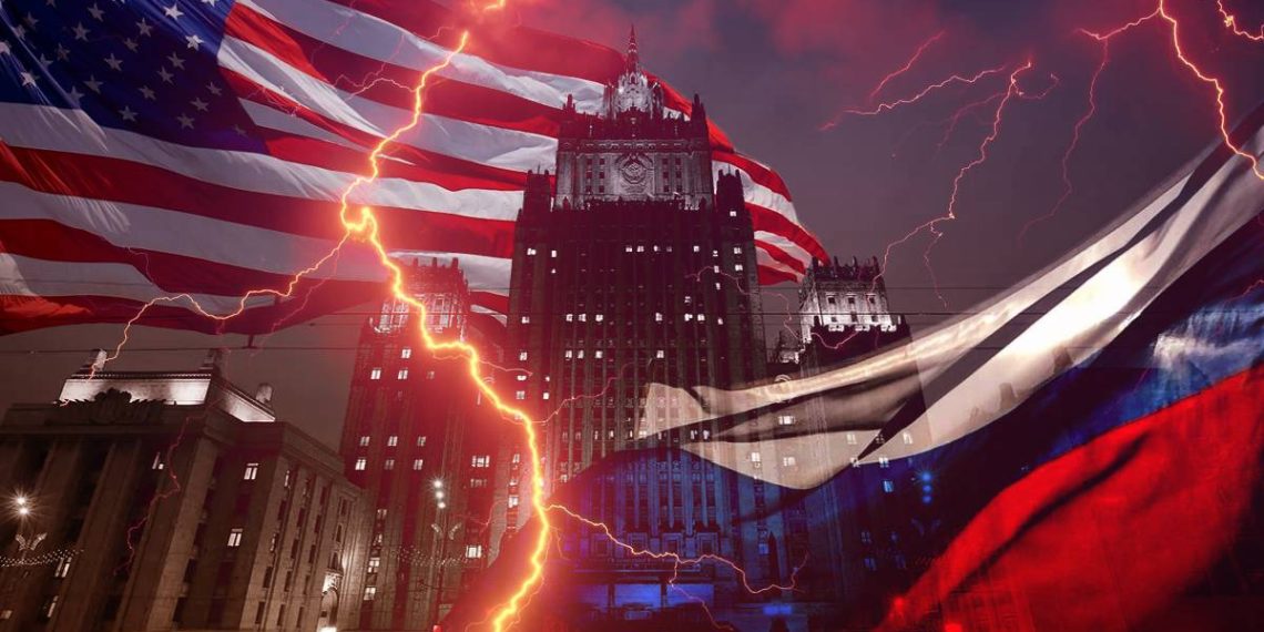 Противостояние России и США. Иллюстрация: ИА Красная Весна