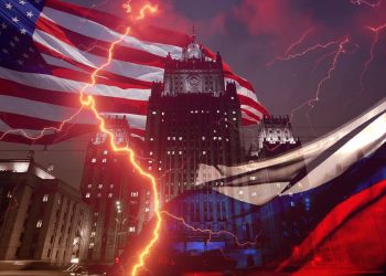 Противостояние России и США. Иллюстрация: ИА Красная Весна