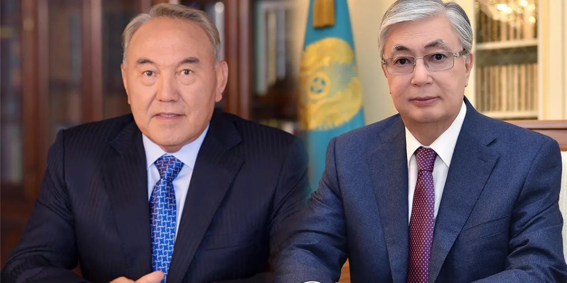 Нурсултан Назарбаев и Касым-Жомарт Токаев. Фото: kapital.kz