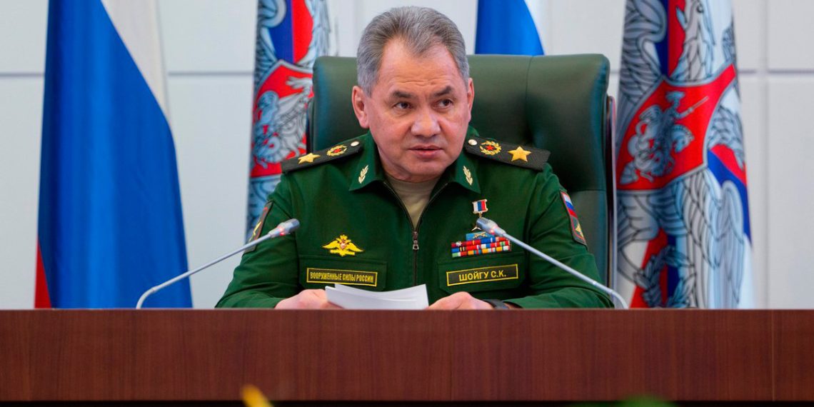 Министр обороны Сергей Шойгу