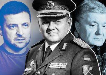 Президент Украины Владимир Зеленский, глава ВСУ Валерий Залужный и экс-президент Петр Порошенко. Иллюстрация: pravda.com.ua