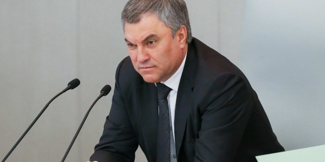 Спикер Госдумы Вячеслав Володин. Фото: duma.gov.ru