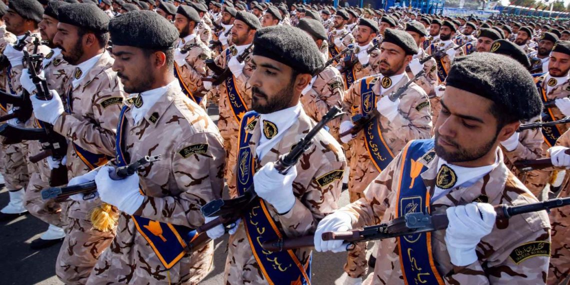 КСИР на параде в Тегеране. Фото: AFP