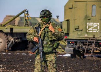 Боец Российской Армии