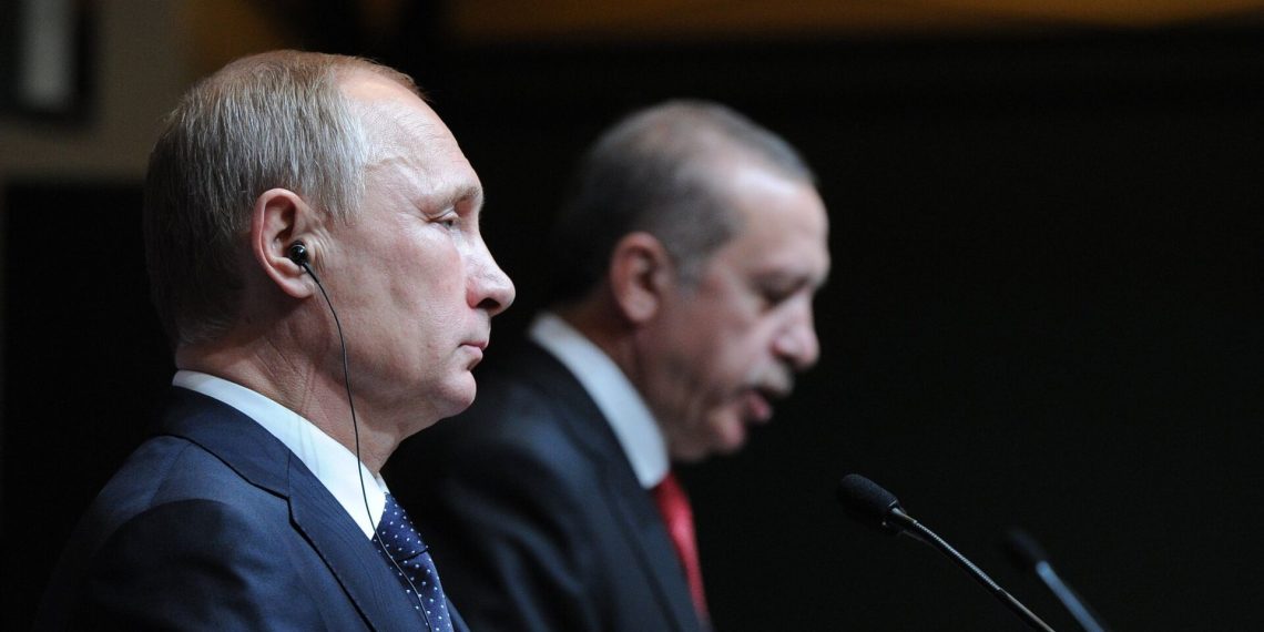 Владимир Путин и Реджеп Эрдоган. Фото: Михаил Климентьев / Sputnik