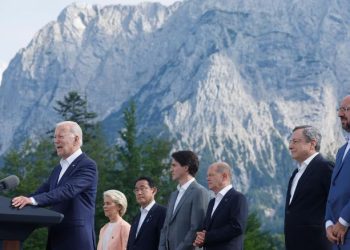 Участники саммита G7. Фото: СNN