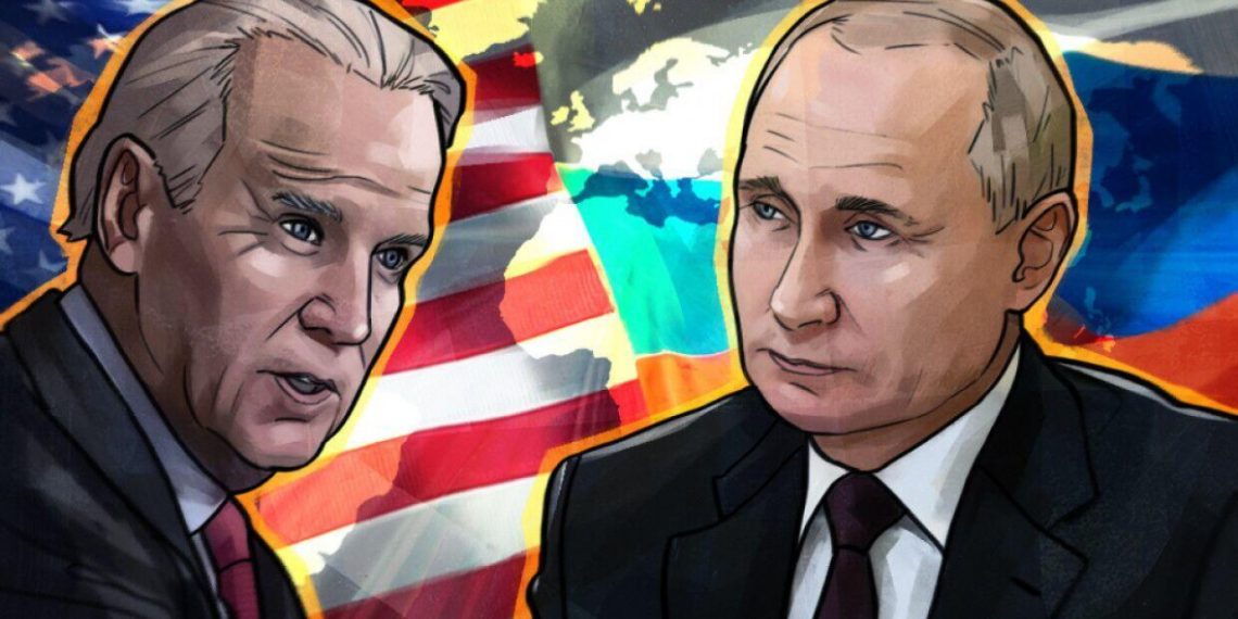 Джозеф Байден и Владимир Путин. Фото: baogiaothong.vn