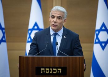 Яир Лапид. Фото: Yonatan Sindel/Flash90