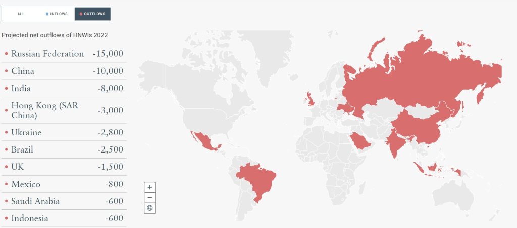 Карта: henleyglobal.com
