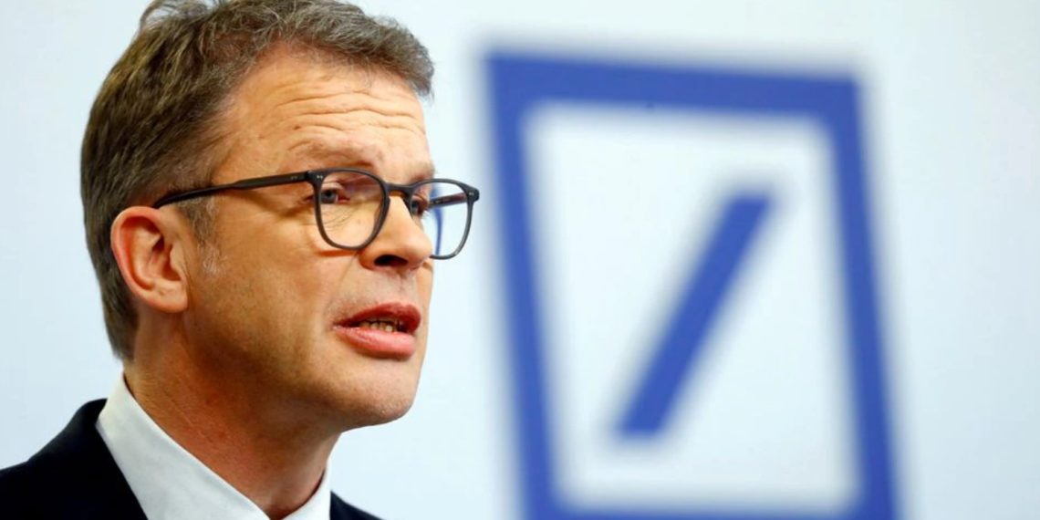 Председатель правления Deutsche Bank Кристиан Зевинг. Фото: Reuters