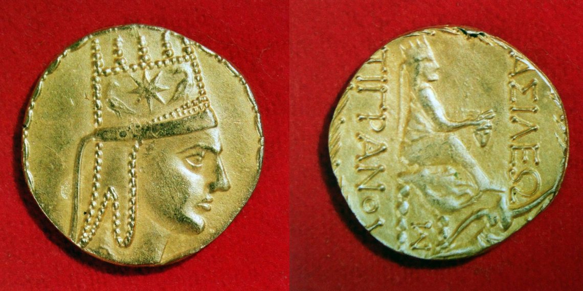 Монета времен Тиграна Великого. Фото: originalarmenia.com