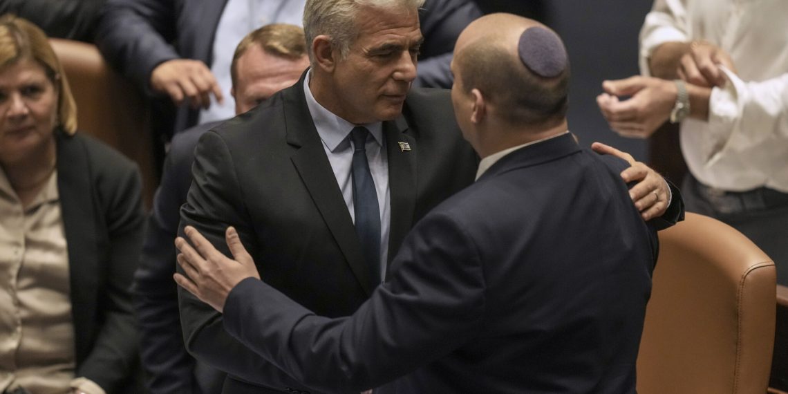 Яир Лапид. Фото: AP Photo/Ariel Schalit