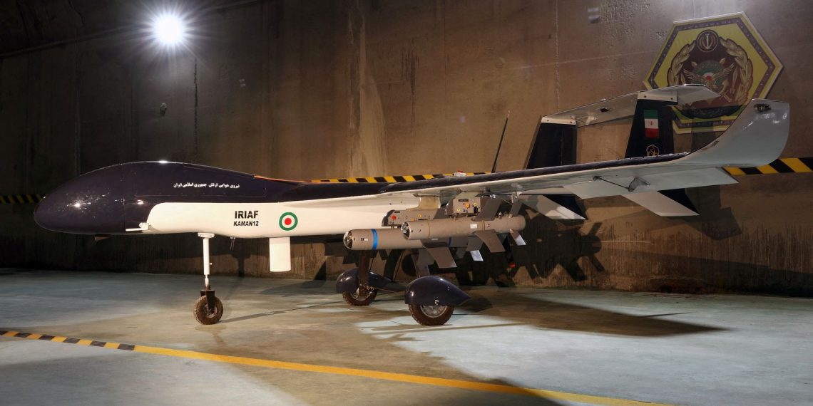 Иранский боевой беспилотник. Фото: Reuters