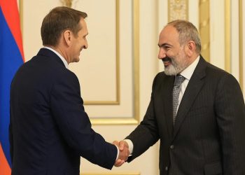 Сергей Нарышкин и Никол Пашинян