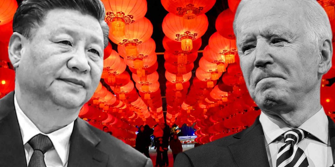 Си Цзиньпин и Джо Байден. Иллюстрация: asia.nikkei.com