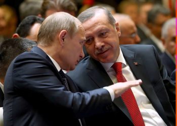 Владимир Путин и Реджеп Эрдоган. Фото: EPA / Turkish Presidential Press Office