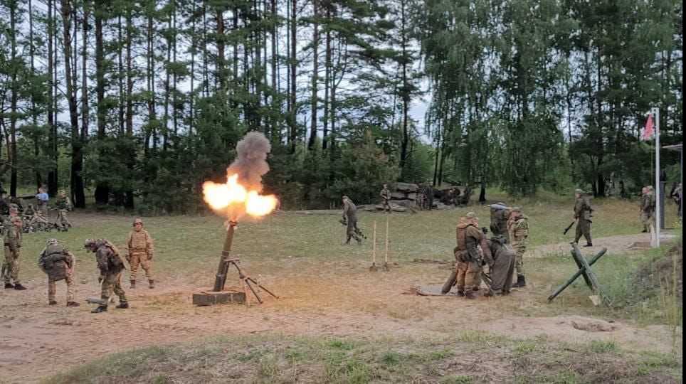 Боевая подготовка казаков батальона «Терек». Фото: t.me/AtamanDyakonov