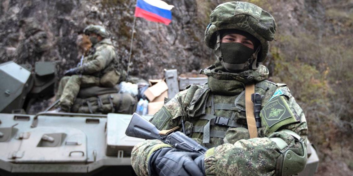 Российские миротворцы в Нагорном Карабахе. Фото: ТАСС / Станислав Красильников