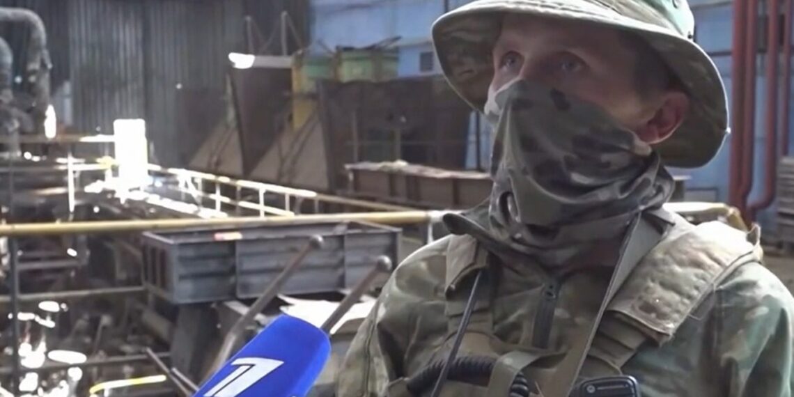 Боец «ЧВК Вагнера». Фото: Первый канал