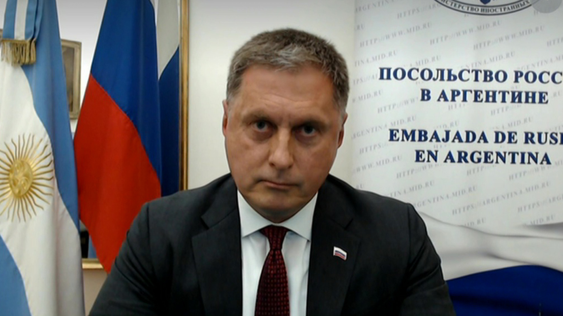 Посол РФ в Аргентине Дмитрий Феоктистов. Фото: vesti.ru