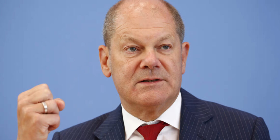 Канцлер Германии Олаф Шольц