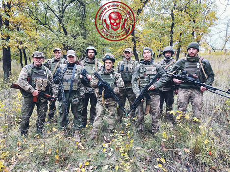 Бойцы «ЧВК Вагнера»