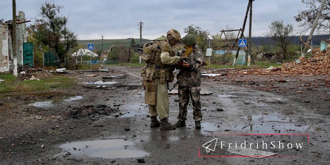 Бойцы «ЧВК Вагнера» под Бахмутом. Фото: t.me/FridrihShow