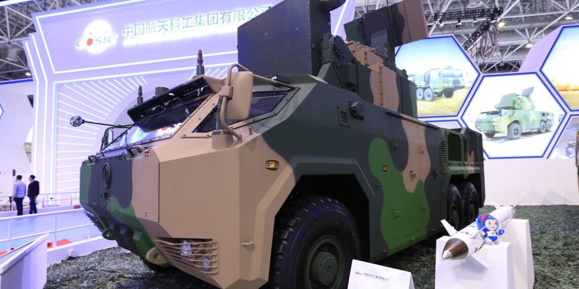 ЗРК малой дальности HQ-17AE Фото: CASIC