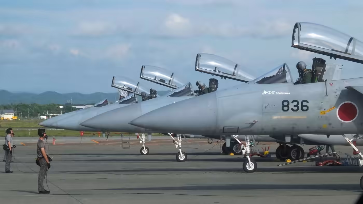 ВВС Японии. Фото: Kazuhiro Nogi / AFP / Getty