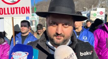 Раввин Замир Исаев оказался среди блокирующих трассу Степанакерт-Горис «экологов»