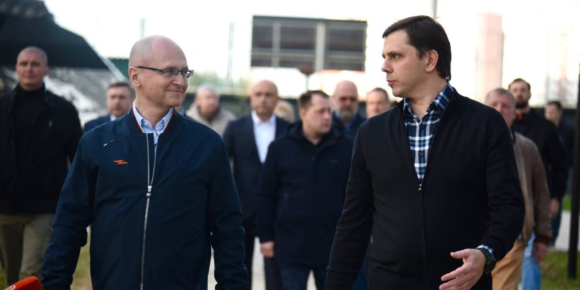 Сергей Кириенко и Андрей Клычков. Фото из телеграм-канала губернатора Орловской области