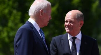 Шольц публично поддержал Байдена на выборах президента США