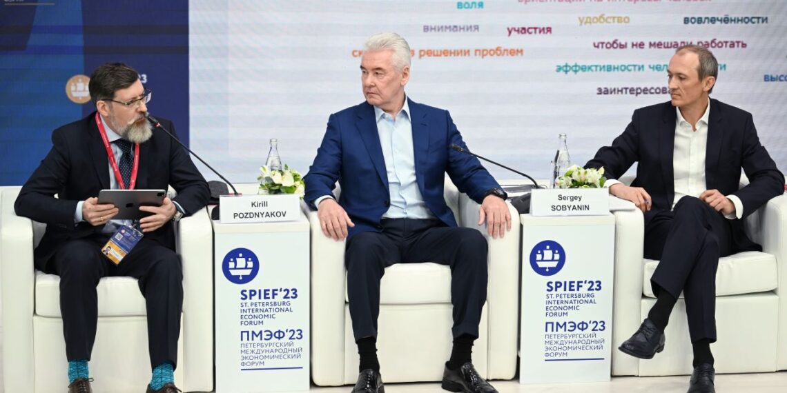 Сергей Собянин. Фото: spief2023.riamediabank.ru