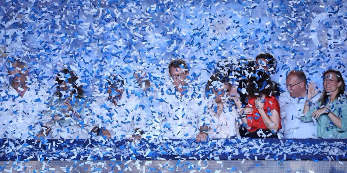 Лидер Народной партии Галисии Нуньеса Фейхоо