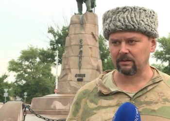 Командир батальона «Сибирь», Герой России Олег Ликонцев