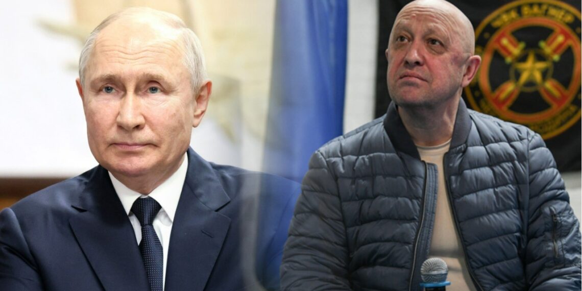 Владимир Путин и Евгений Пригожин