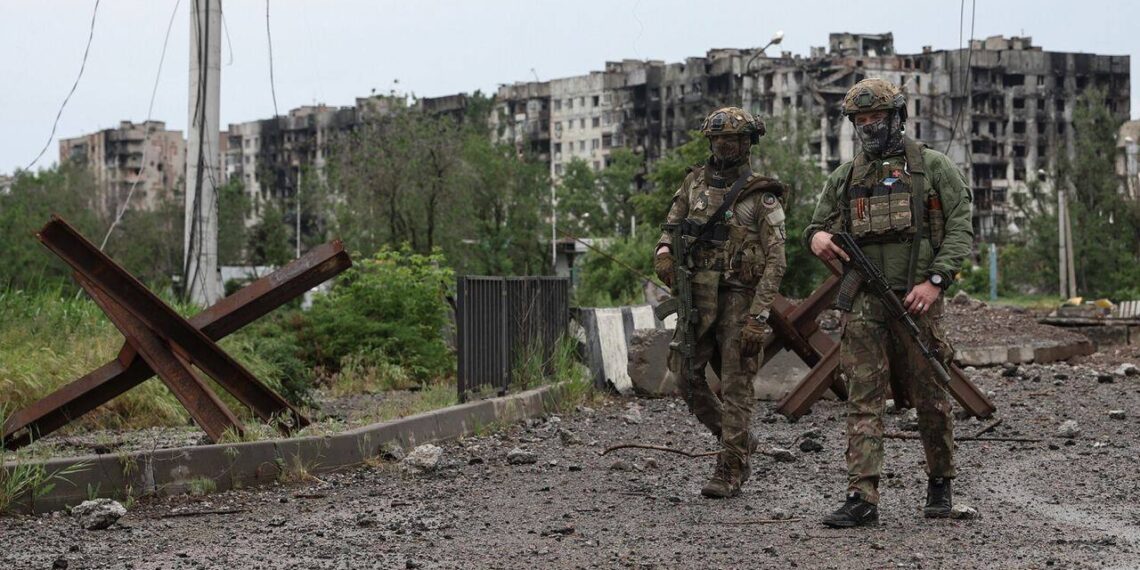 Бойцы ЧВК «Вагнер»