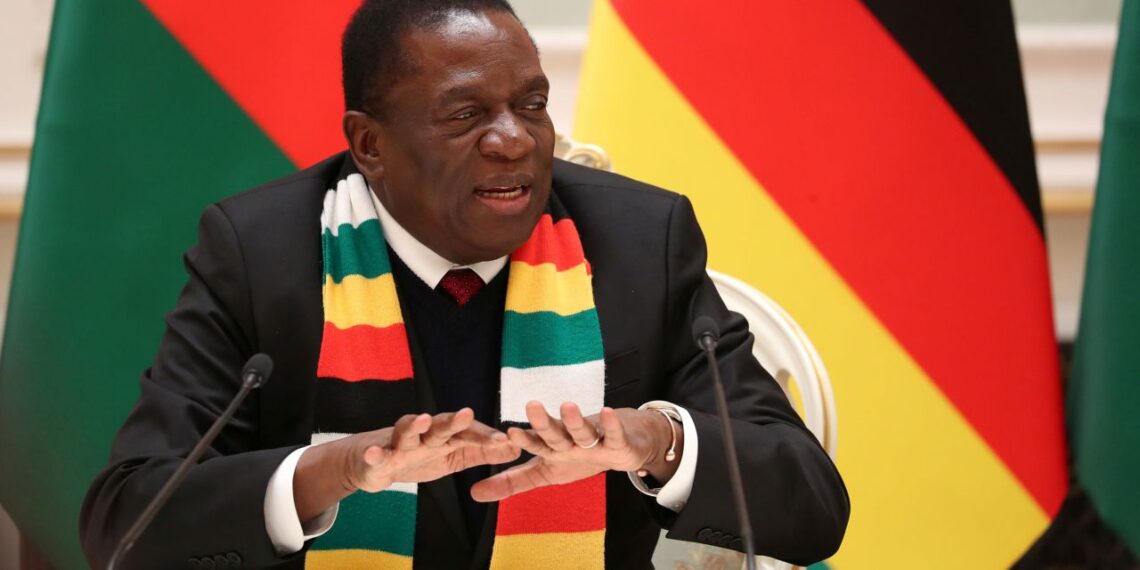 Эммерсон Мнангагва. Фото: Наталья Федосенко / Reuters