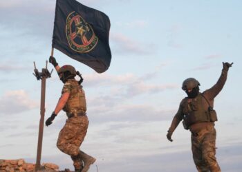 Бойцы ЧВК «Вагнер» в Бахмуте