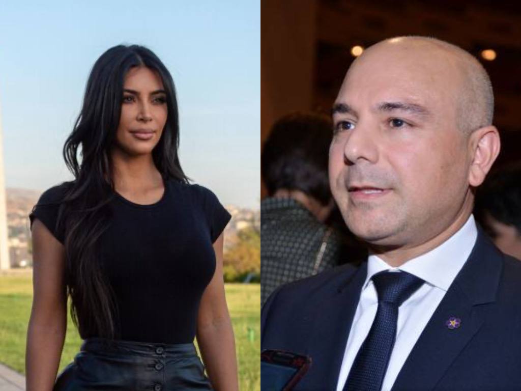 Ким Кардашьян и Эрик Исраелян