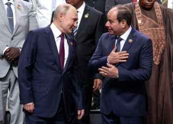 Владимир Путин и Абдель Фаттаха ас-Сиси. Фото: Getty Images