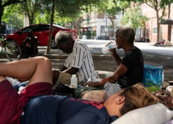 Бездомные в США. Фото: Reuters