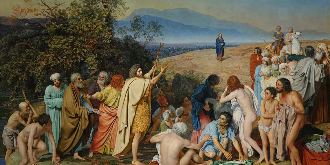 «Явление Христа народу». Александр Иванов. 1857 г.