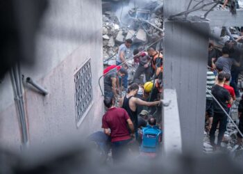 Газа после авиаудара ВС Израиля. Фото: Marwan Sawwaf / Alef Multi Media / Oxfam