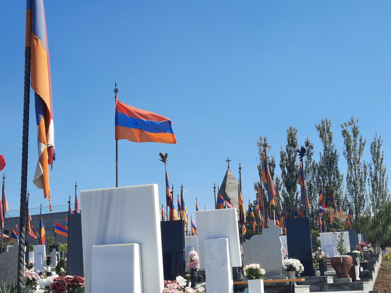 Военное кладбище Ераблур. Фото: ИА Реалист