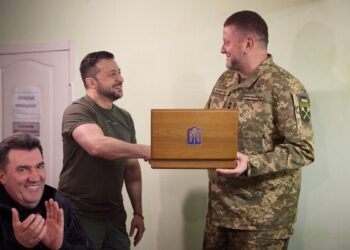 Владимир Зеленский и Валерий Залужный