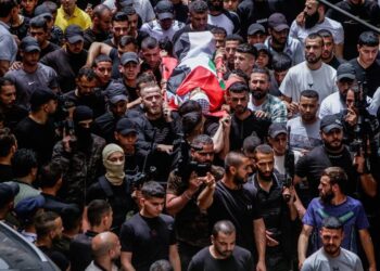 Похороны на Западном Берегу. Фото: Getty